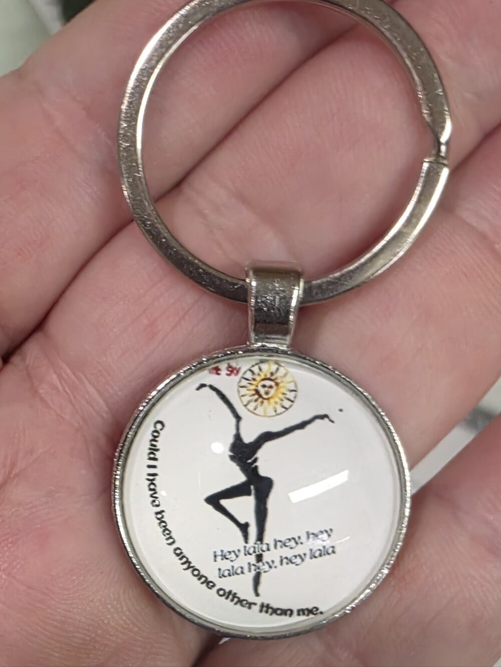 CUSTOM MADE DMB DAVE MATTHEWS BAND Logo Cobachon KEYCHAIN Unisex